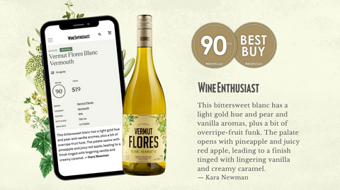 Vermut Flores - Blanco